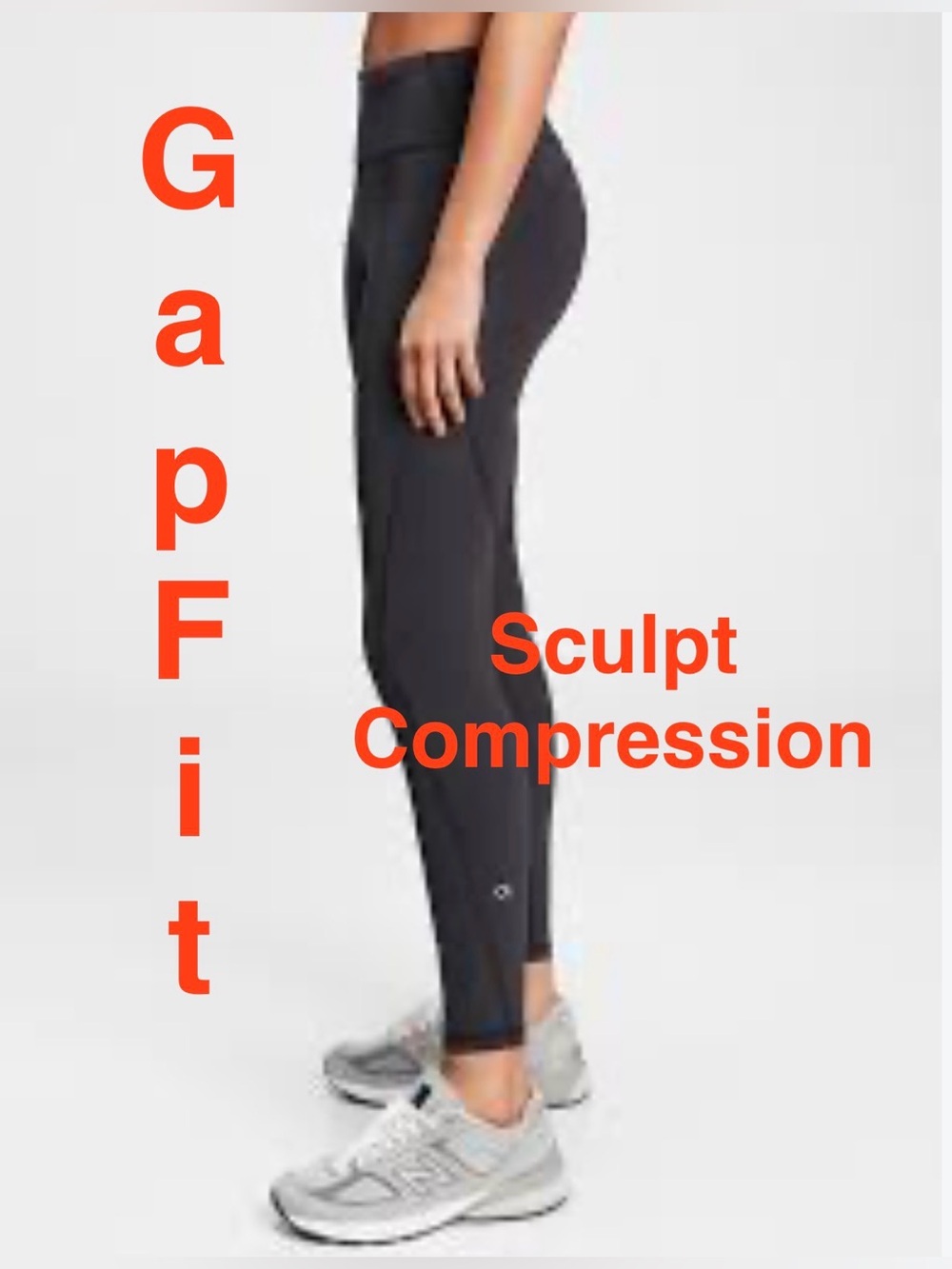 GapFit | Sculpt Compression High-Rise Leggings - Black - Women’s Large